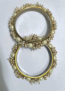 Polka Beads Bangle Set (2-Piece)