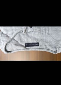 M&amp;S Collection Gray Button Down Top