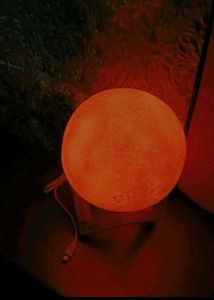 Moon Lamp  Multi Colour With Cable Stand