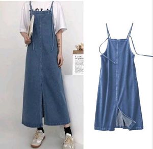 DENIM PINAFORE