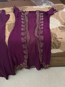 gown with shrug