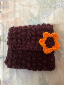 Crochet Flower Mini Bag