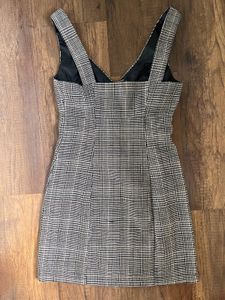 Plaid Mini Dress
