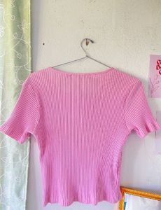 Pink Bow Cardigan top