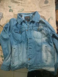 Denim Jacket Only One Time Used