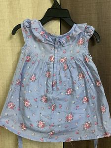 Cotton Dress With Lining And Zip