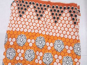 Flower Prints Cotton Yellow Kurta