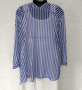 Imported Oversized Stripped Shirt
