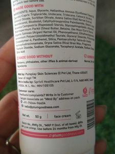 Plum Oat &amp; Ceramide Face Cream