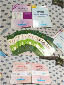 Neet &amp; JEE Aakash Prep Big Set + Free Extra Books