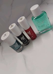 Combo of nail paint and remover 💅