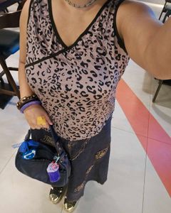Leopard Print Tank Top