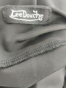 Lee Douche Black Plain Western Dress (Women)