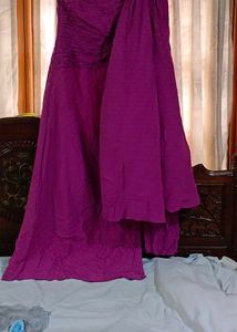 Elegant Purple Gown
