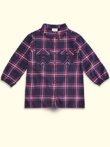 Girls' Plaid Flannel Shirt