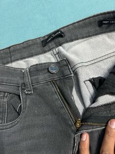 Black Denim Jeans , Size:30