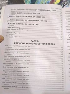 LL.M. Entrance Exam Handbook