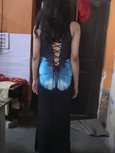 Butterfly Print Bodycon Dress