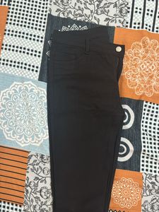 New Unused Black Denim Jeans