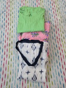 Green Casual Dress Combo