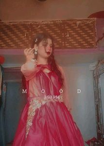 Elegant Pink Ethnic Gown