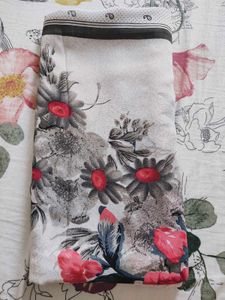 FLORAL Unstitched Georgette Saree
