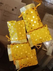 Cute Yellow Pouches