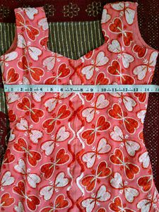 New Peach Kurta With Lining