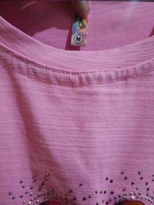 Cute Bear Applique Top