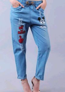 Women&#39;s Denim Joggers