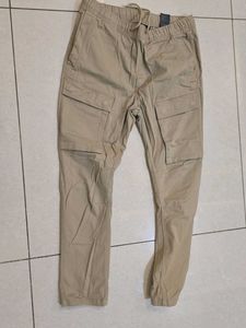 Khaki Cargo Pants From H&amp;M