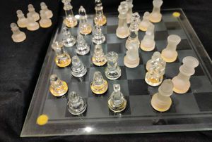 Star Glass Chess Set♟️🐴