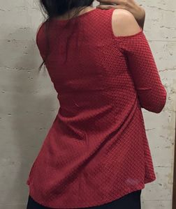 Red Festive Top
