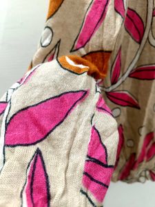 Floral Print Cardigan