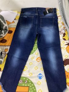 Shein Distressed Denim Jeans