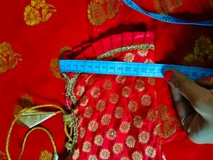 Red Jari Woven Saree