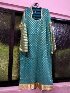 Only Georgette Kurta With Dupatta