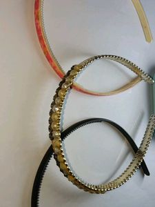 3 sets of hair bands