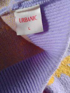 Lavender &amp; Yellow Cardigan