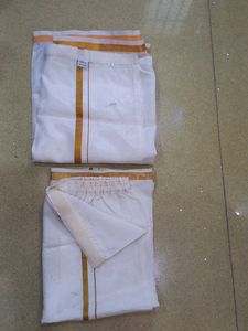 5 Y BOYS TRADITIONAL VELCRO DHOTI SET OF 2