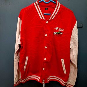 💥Red Varsity Jacket