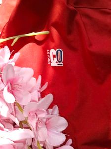 Stylish Red Casual Jacket