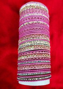 Women Pink Chudi Set