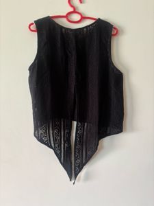 H&amp;m Styled Tie Back Top