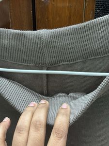 Elegant Knit Blazer &amp; Pants Set