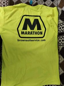 Marathon T-Shirt Neon Yellow