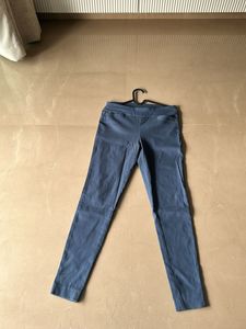Blue Pull-On Pants