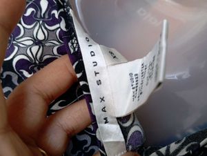 Patterned Mini Dress