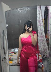 Hot Pink Hnm Jumpsuit