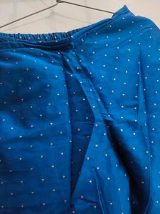 Blue Kurta With Pant